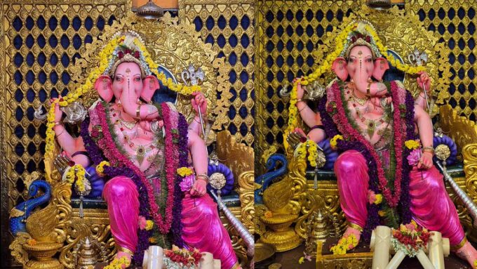 ಗೋಕರ್ಣ ಮಾದನಗೇರಿ ಶಿವನಾಥ ಮಂದಿರದಲ್ಲಿರುವ ಸಂತಾನ ಗಣಪತಿ ದೇವರ ವಿಶೇಷ ಪೂಜೆ